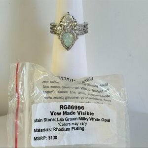 Bomb party October birthday ring size 8